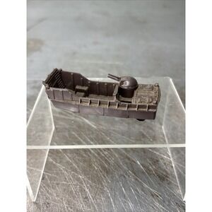 VTG 1960's Marx Miniature HO-scale WW2 Battleground Brown Landing Craft RARE